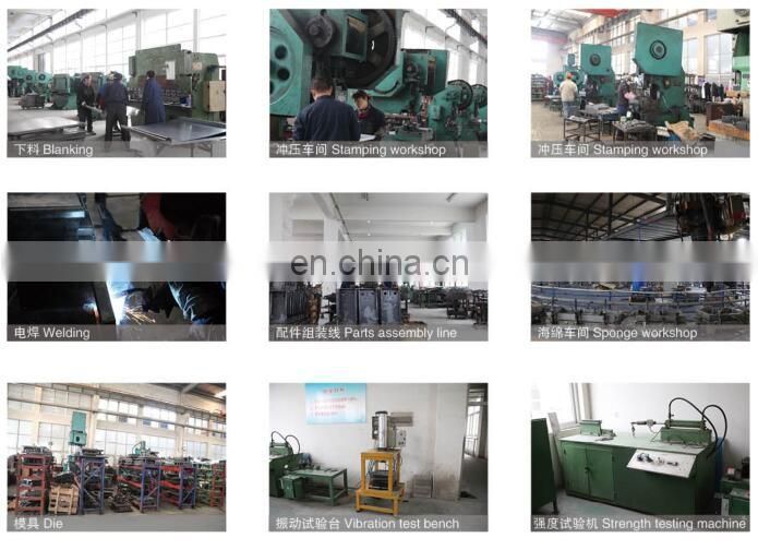 Agricultural machinery chair seat