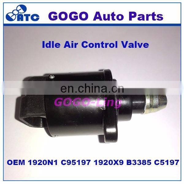 GOGO Idle Air Control Valve for Peugeot 306,405,806 OEM 1920N1 1920AH,A96157,1140129,D35013480,B35/00