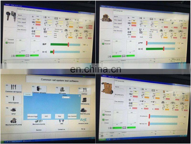 New design LGC-CR825 common rail diesel injection injector pump test bench service machine