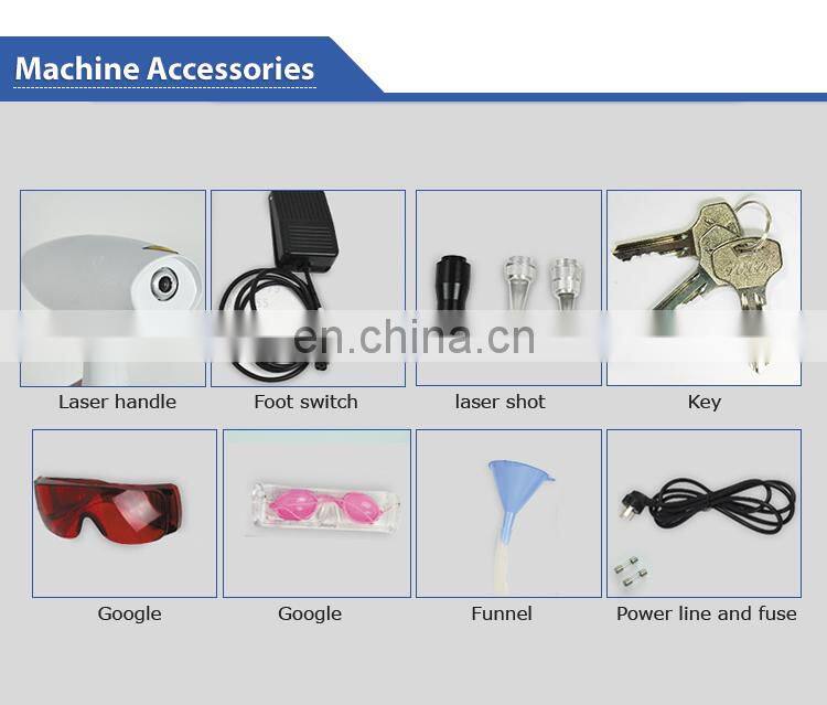 1064 nm 532nm q switched nd yag laser removal tattoo