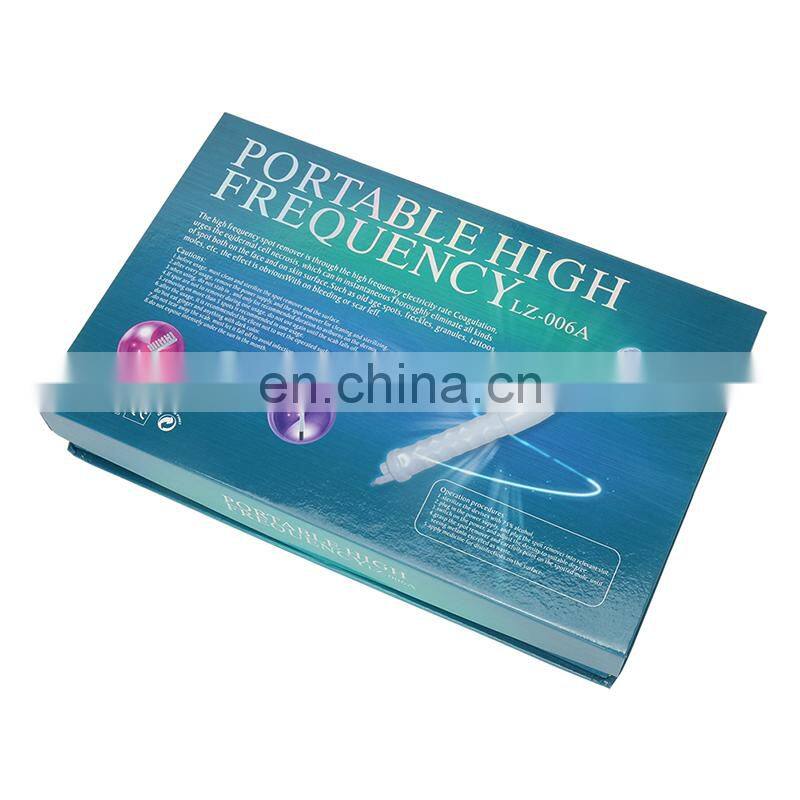Skin Care Portable High Frequency Electrotherapy Spot Acne Remover Facial Kit Beauty Massager Device