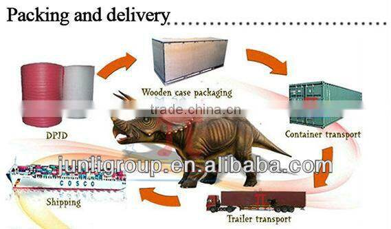 JLSA-J-0008 Artificial life size animal statues for theme park