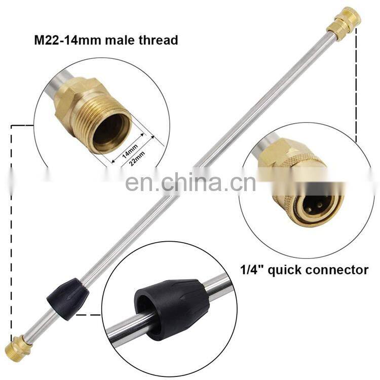 3000 PSI Gasoline High Pressure Power Washer Spray Gun with Replacement Wand