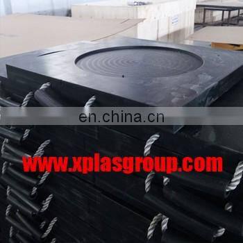UHMWPE crane outrigger pads/ heavy duty outrigger pad/ UHMWPE truck stabiliser pad