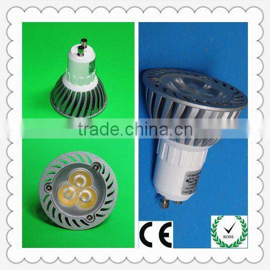 GU10 led in lights&lighting,3w,dimmable
