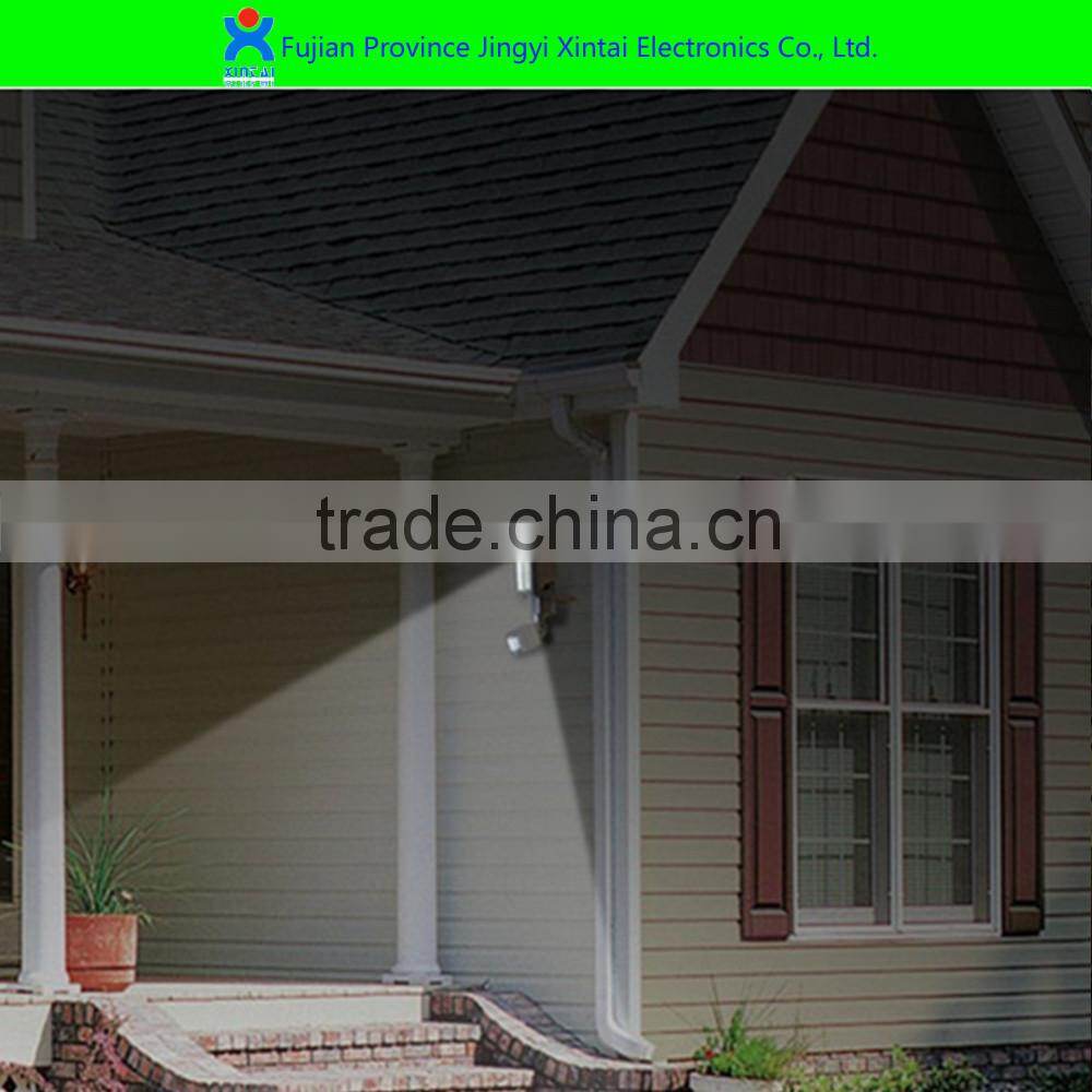 Solar panel supply power led flood light with PIR Motion Sensor