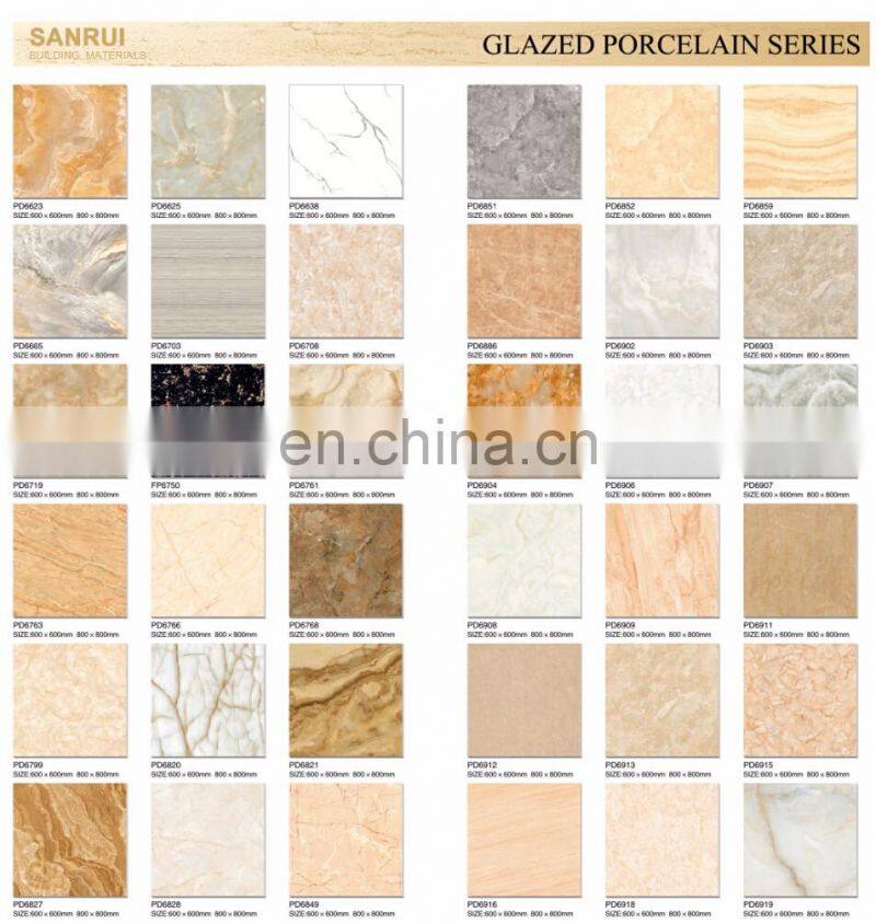 Faience bathroom and hotel ceramic glazed polished tile