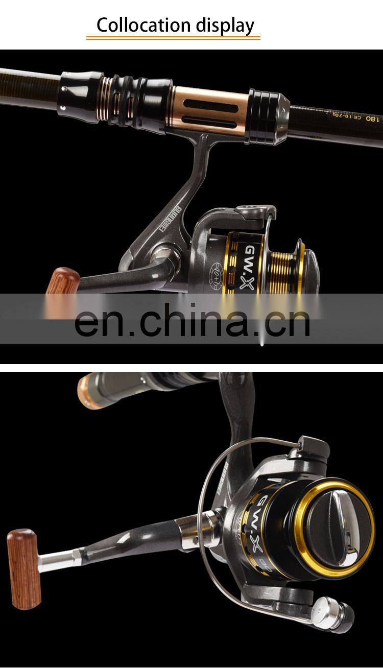 2.1m Spinning Type Sea Fishing Tackle Portable Telescopic Fishing Rod