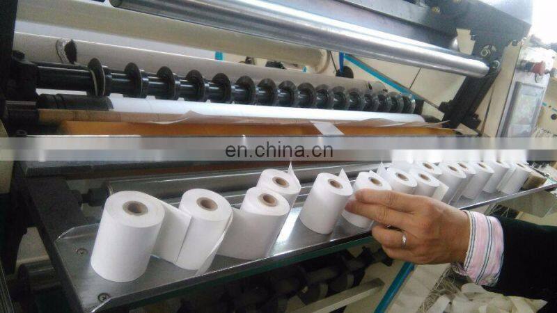 Fast speed thermal paper slitting machine