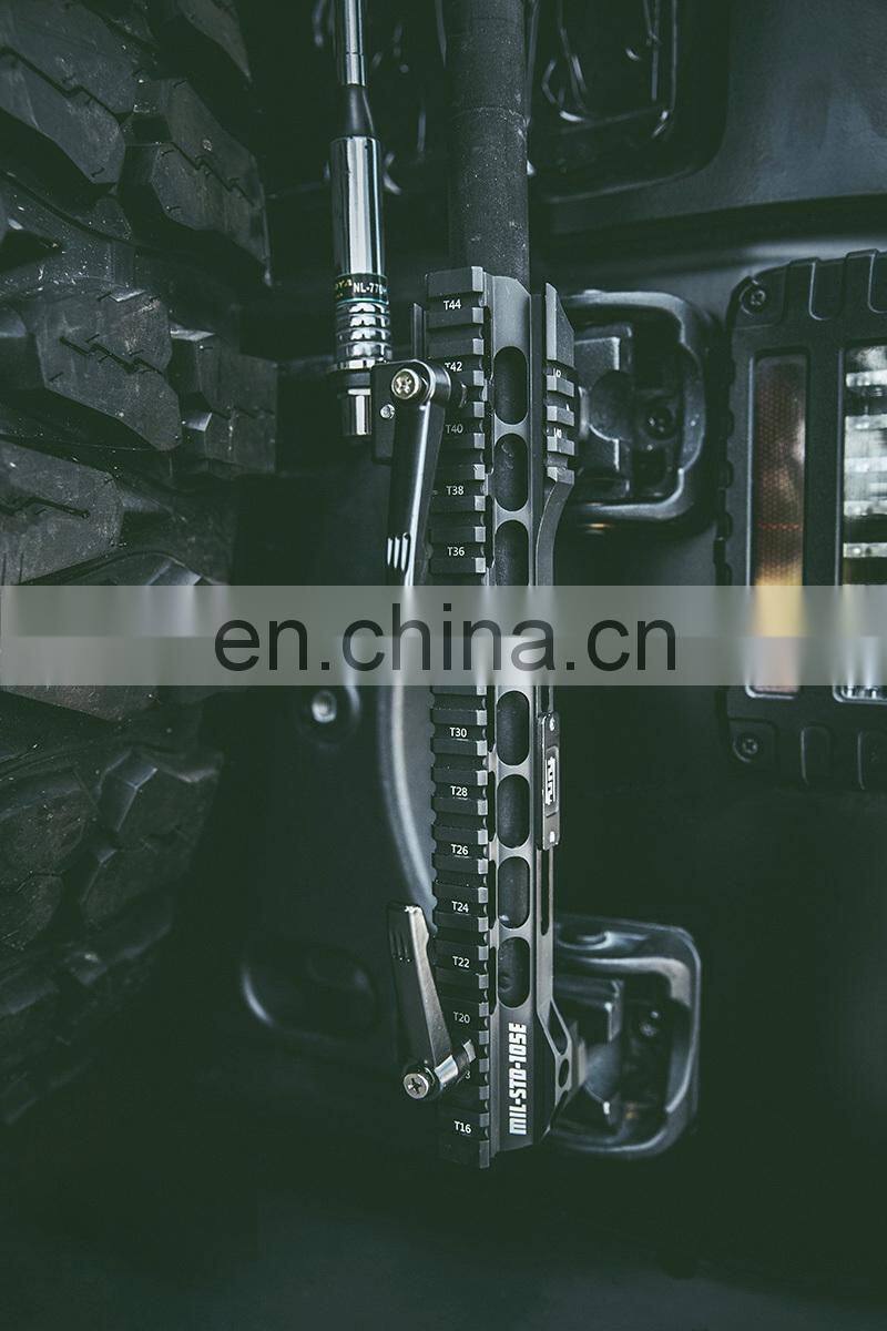 4*4 Aluminum Flagpole Bracket for Jeep Wrangler JK &JL18+ Car Accessories Flagpole Frame