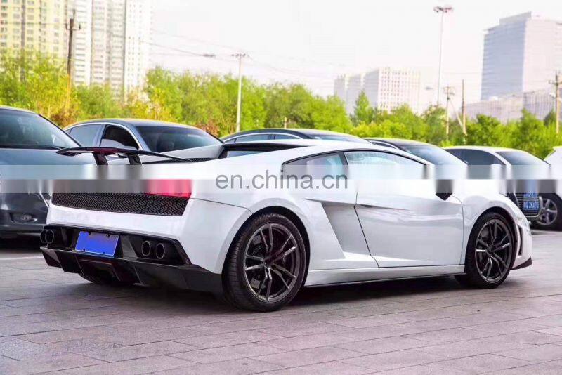 Runde For Lamborghini Gallardo LP550 LP560 LP570 DMC Style Front Bumper Carbon Fiber Side Skirts Rear Spoiler Body kit