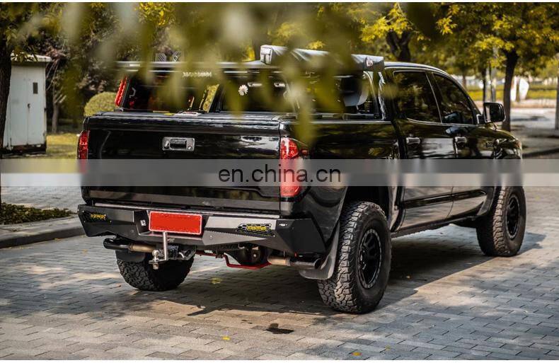 Runde Hight Quality Body Kit For 2014-2021 Toyota Tundra MK Athletic Front Bumper Rear Bumper With LED Lights