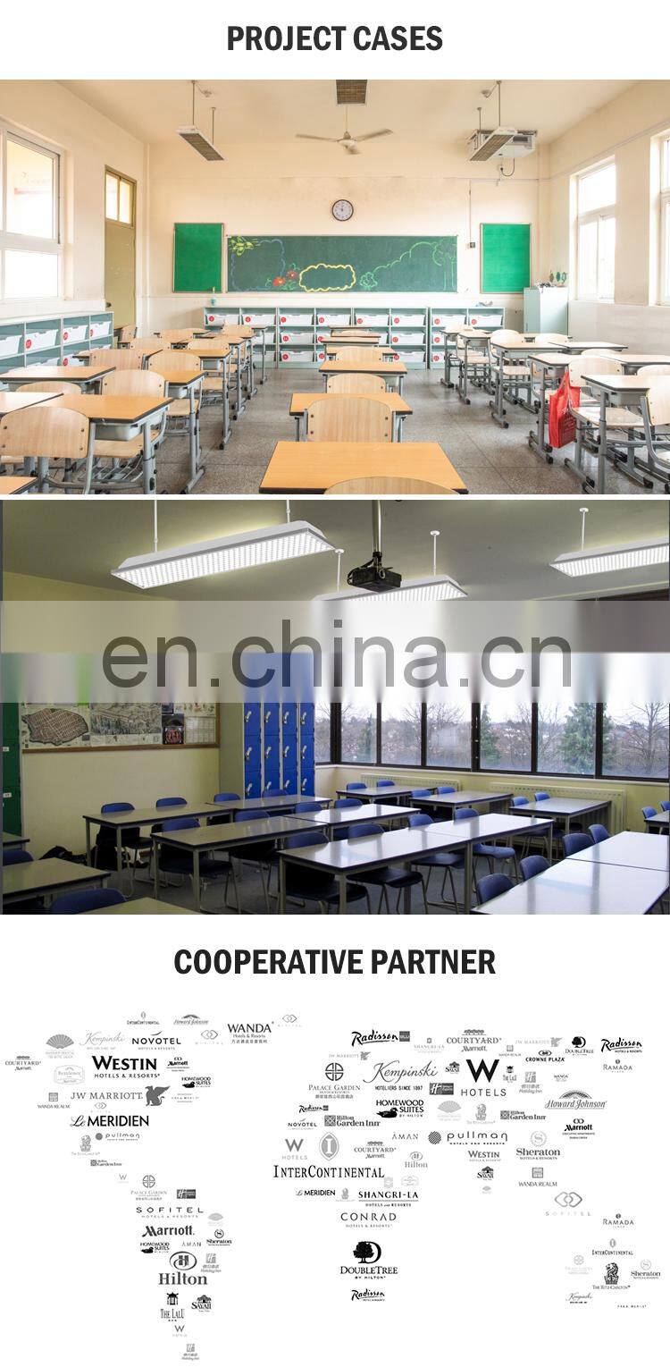 Hot Selling Supermarket Modern Office Hotel Hanging Decoration Ceiling Led Linear Pendant Light