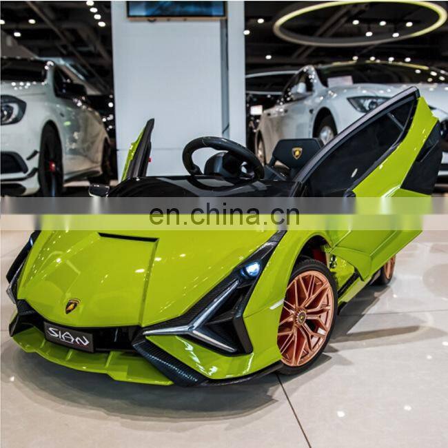 Children's remote control four-wheel electric car four-wheel drive toy sports car lithium battery