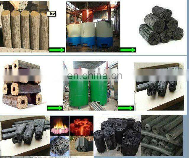 Wood log smokeless charcoal stove price/sawdust carbonization furnace/industrial charcoal making machine