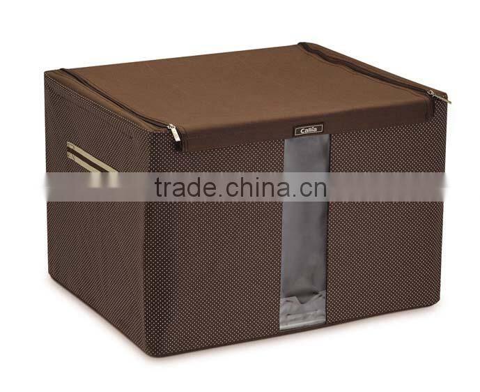 Callia oxford storage box with PVC window folding living box