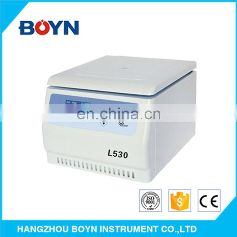 L530 Microprocessor control genetic biology clinical Tabletop Low Speed cyto Centrifuge for prp
