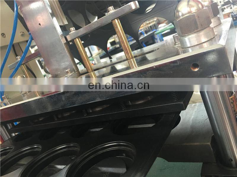 PCL450 Automatic 8 12 16 ounce lunch box Plastic cover lid cap Thermoforming Machine, hot tumbler drinkware making equipment