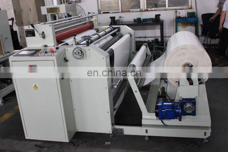 Film and Paper Roll to Sheet Cutting Machine with Slitting Function