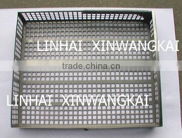 Square hole Aluminum perforated tray