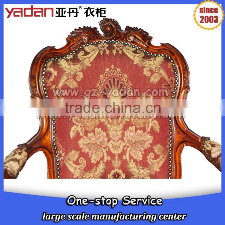 Antique wood living room sofa sets