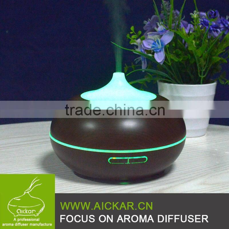Wooden Cool Mist Aromatherapy Oil Diffuser Aroma Diffuser For Living Room Hotel