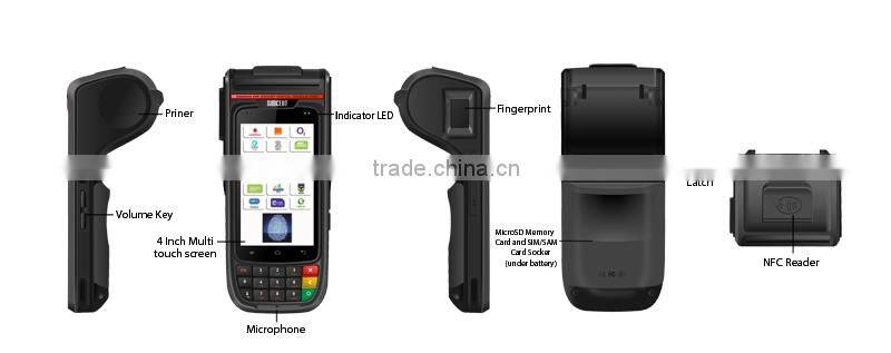 4"Android POS Terminal TR100