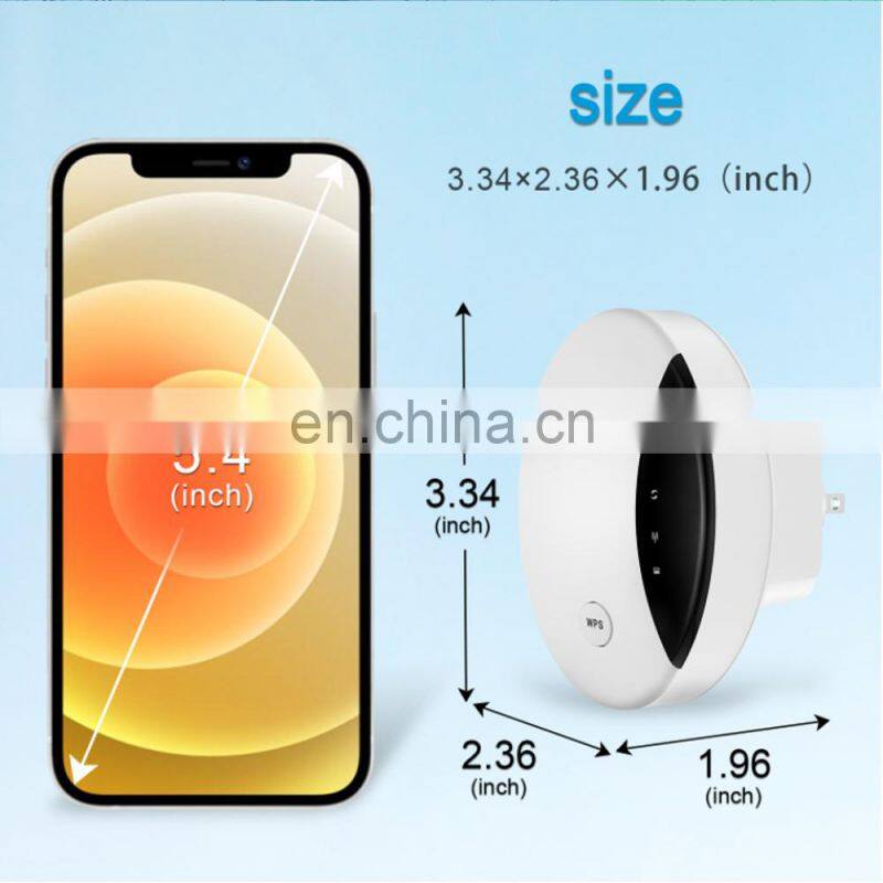 SDS1244 ALLINGE Indoor Mobile Signal Booster Mini Wifi Boost 4 band 2.4G 5G 300Mbps Wifi Repeater Wireless Wifi Extender