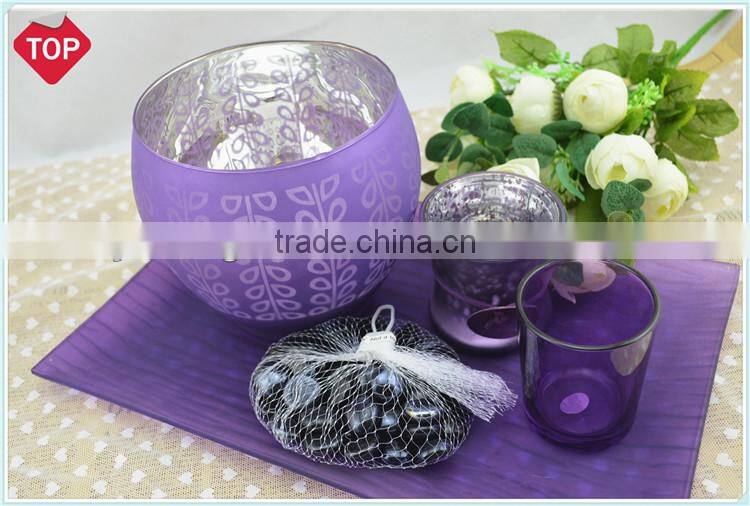 candle holder ,glass tealight