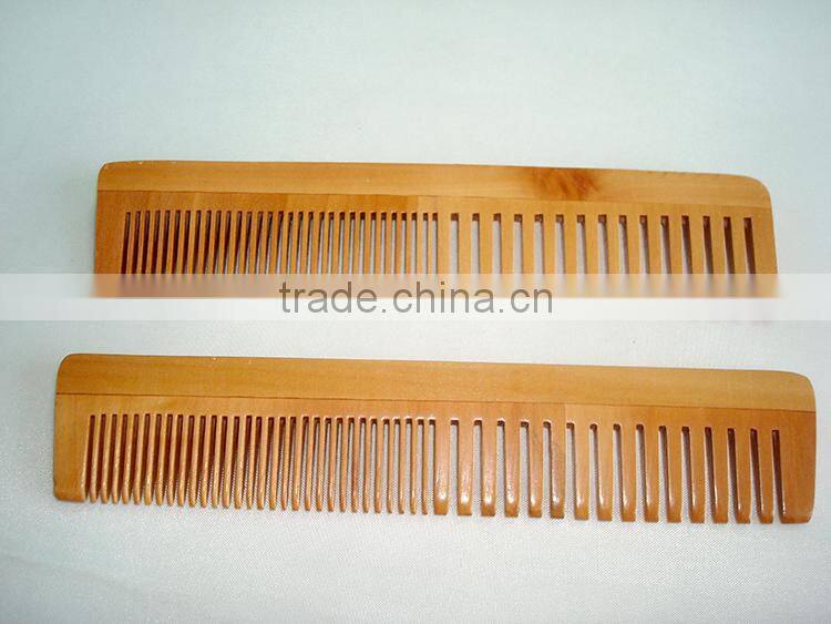 Wholesale hair wood comb for hotal