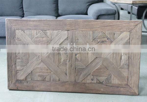 DT-4061 Morden Recycle Elm Dining Table Set