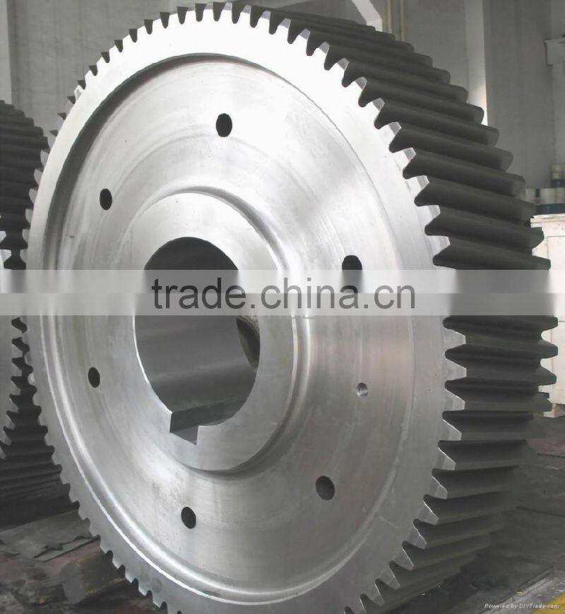 Forging alloy steel gear wheel