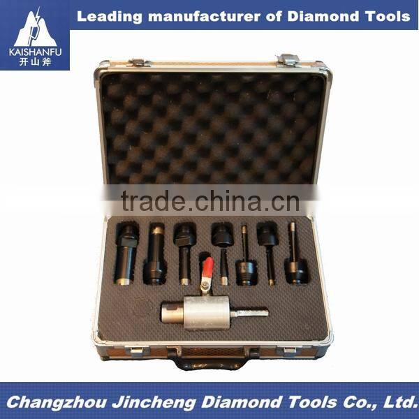 Diamond core drill bits tool kit