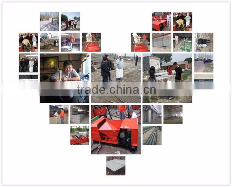 light weight boundary wall forming machine