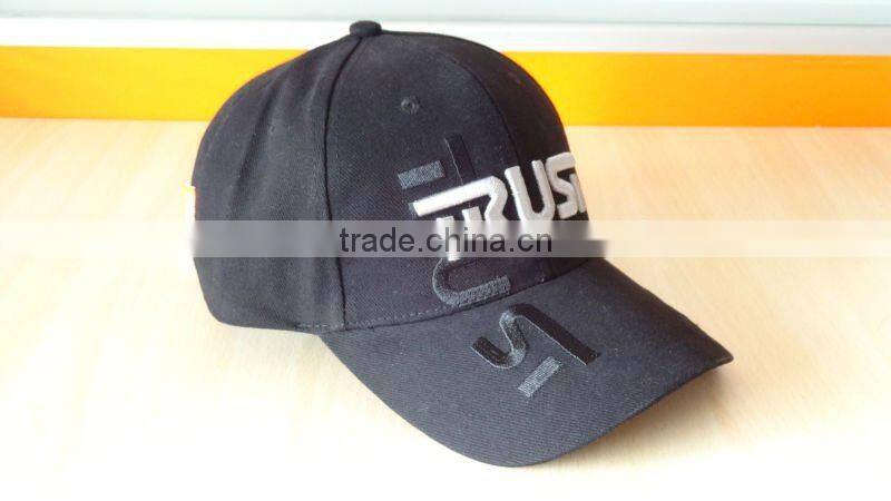100% cotton promotion hat with embroidery logo