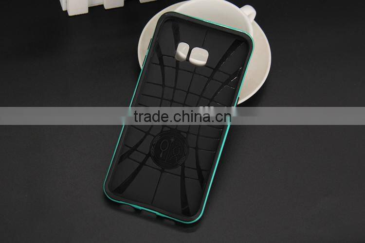 Hot selling Slim armor hybrid case for samsung galaxy s6 edge plus,for s6 edge plus hybrid case