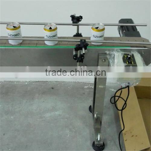 cosmetic glass bottle conveyer belt for cosmetic bottle