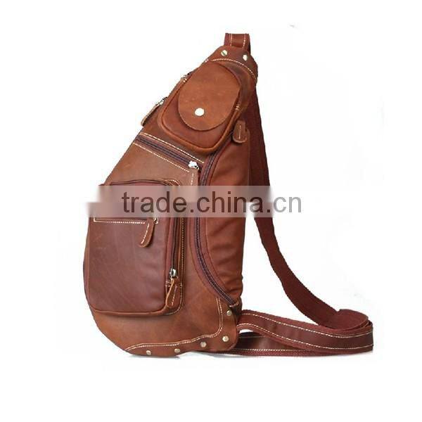 2015 fashionable Outdoor Sports Backpack Crossbody Sling Bag Shoulder Bag Chest Bag for Men