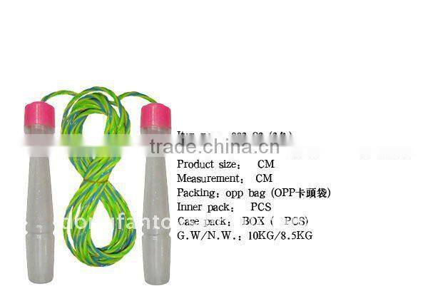 4 color rope skipping toy
