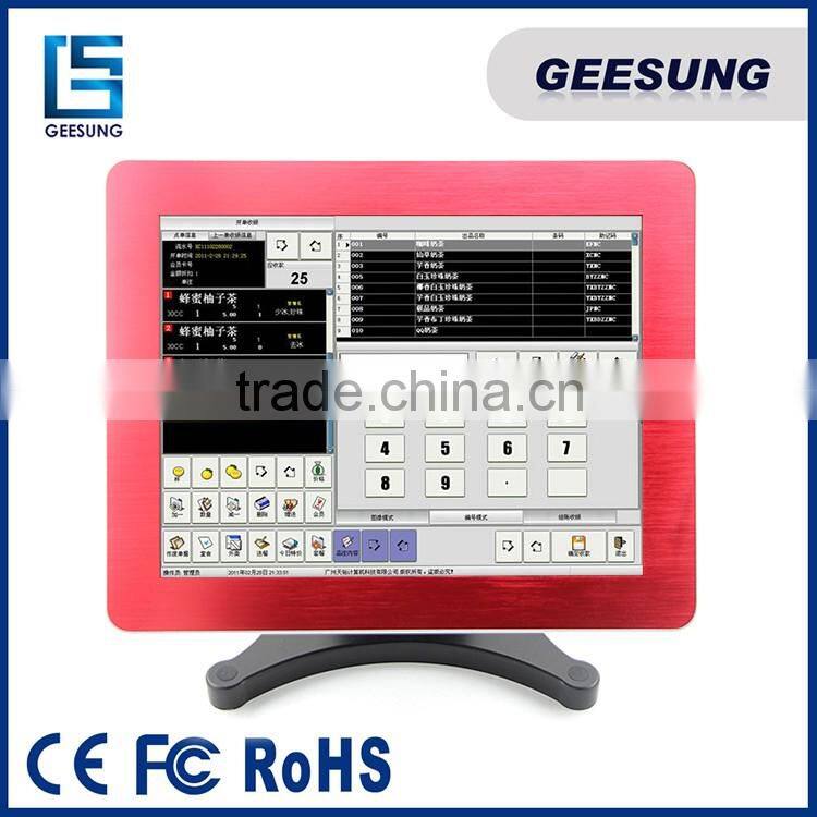 Capacitive touch screen monitor touch pos system factory