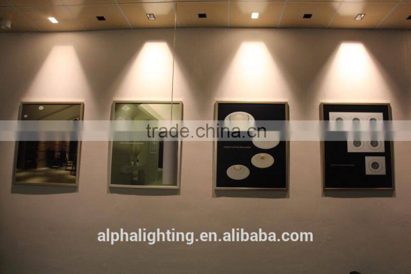 7W IP44 High Quality Aluminum Citizen COB LED Recessed Square Downlight