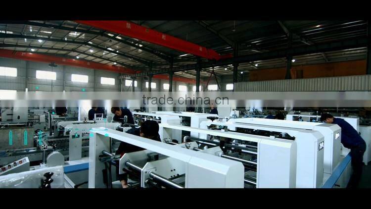 ZH-1450AC-II good price ManufactureHigh-Speed Automatic carton box folder gluer machine for 4 6 corner box