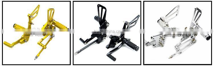 ARS-K6 Customized CNC Aluminium Racing footrest peg motorcycle for Suzuki GSXR 600/750 06-09