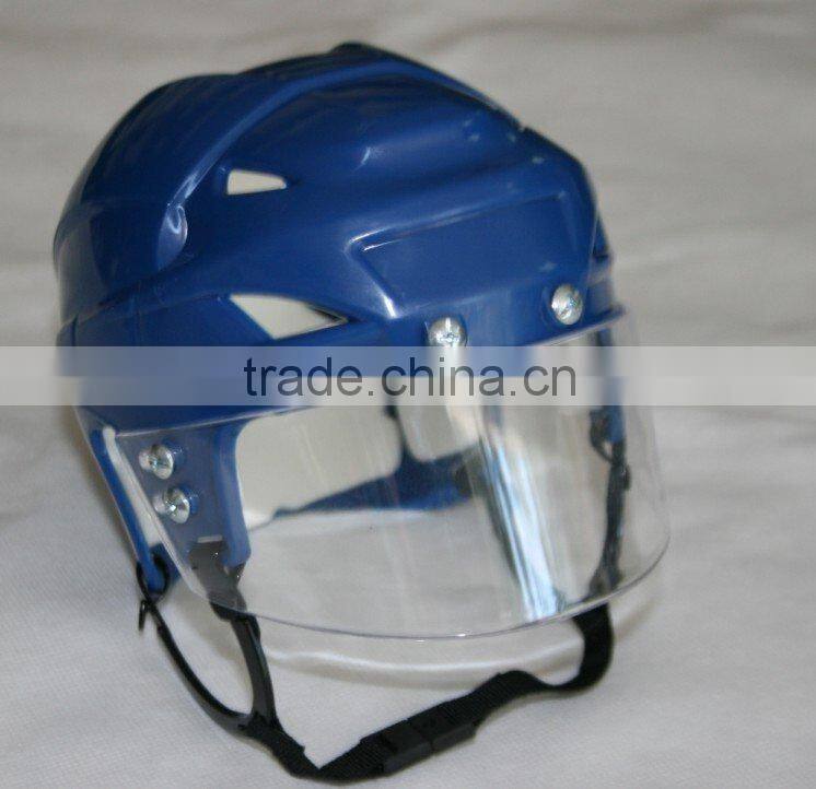 GY good merchantable quality mini ice hockey helmets with visor safe comfortable China Zhuhai supplier