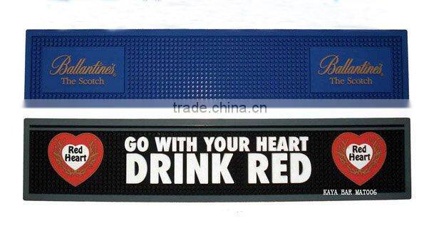 3D Eco-friendly soft pvc bar pad for bar gift