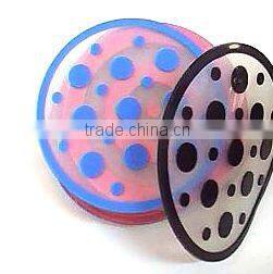 Custom design 3d soft pvc christmas cup coaster