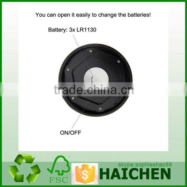 Mini portable plastic Led hurricane lantern