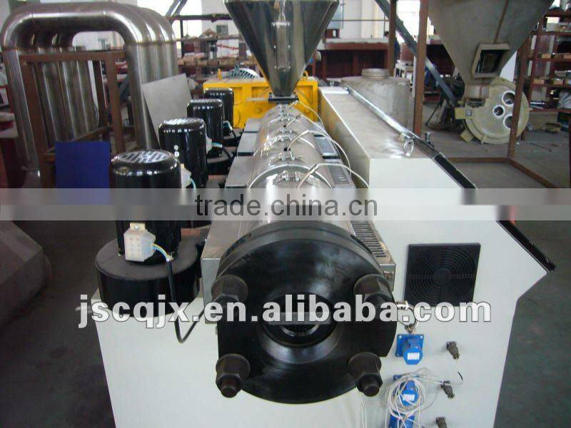 90mm Single extruder machine plastic for PVC pipe