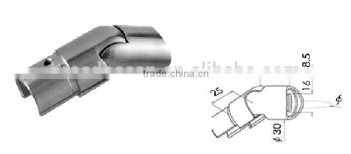 316 stainless steel slotted tube/pipe handrail slotted tube ST-05