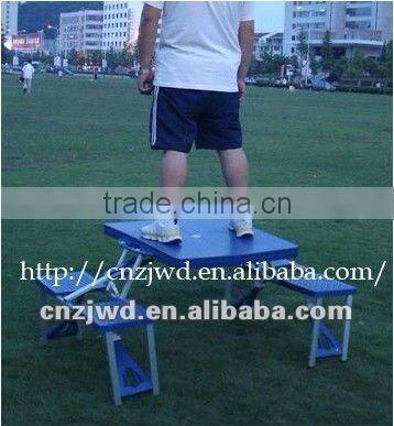 outdoor plastic picnic folding table